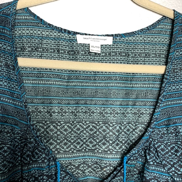 Beachlunchlounge sz XL boho print tank top - Picture 2 of 5